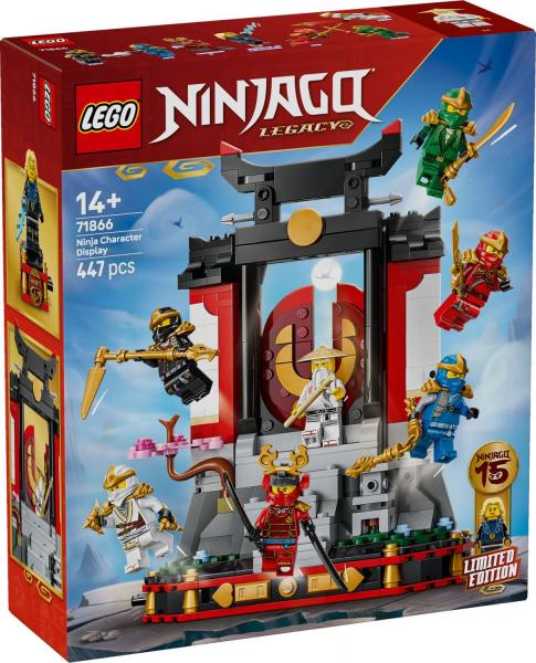 LEGO&reg; NINJAGO - 15-j&auml;hriges Jubil&auml;um: Ninja-Charaktere zum Ausstellen (447 Teile)