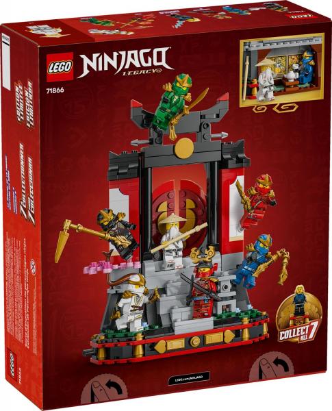 LEGO&reg; NINJAGO - 15-j&auml;hriges Jubil&auml;um: Ninja-Charaktere zum Ausstellen (447 Teile)