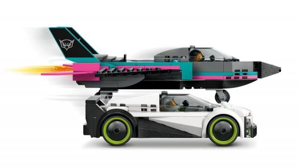LEGO&reg; City Fahrzeuge - D&uuml;senflieger vs. Rennauto (259 Teile)