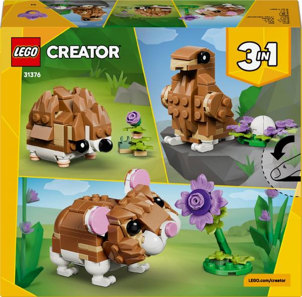 LEGO&reg; Creator - Niedlicher Hamster mit Blume (166 Teile)
