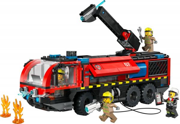 LEGO&reg; City Feuerwehr - Flughafenl&ouml;schfahrzeug (691 Teile)