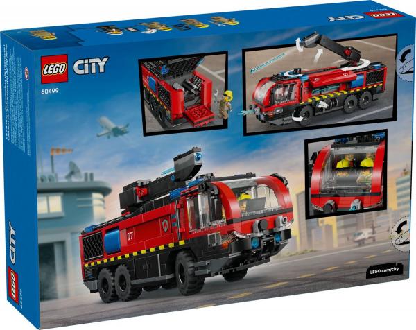 LEGO&reg; City Feuerwehr - Flughafenl&ouml;schfahrzeug (691 Teile)