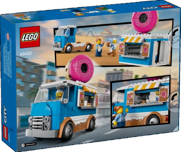 LEGO&reg; City Fahrzeuge 60452 - Donut Truck (196 Teile)