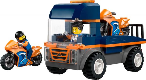 LEGO&reg; City Fahrzeuge - Motorradtransporter (88 Teile)