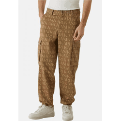stylische Karl Kani Herren Jeans 275 g/m² mit Baumwolle Braun