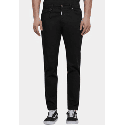 moderne 2Y Premium Herren Jeans Reißverschluss mit Baumwolle Schwarz