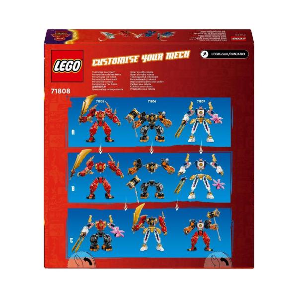 LEGO&reg; 71808 NINJAGO - Kais Feuermech (322 Teile)