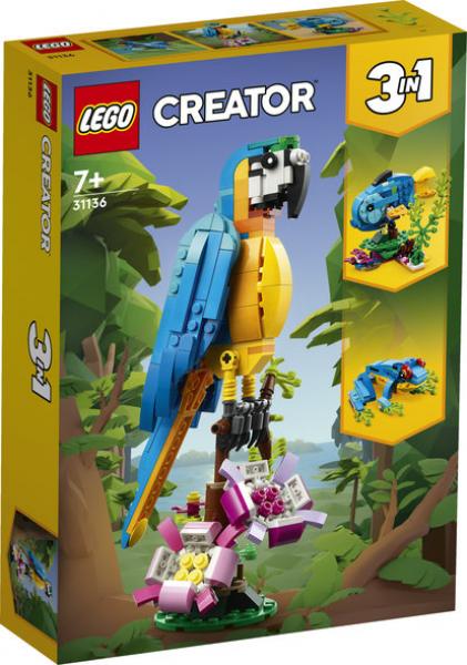 LEGO® 31136 - Creator Exotic Parrot (253 pieces)