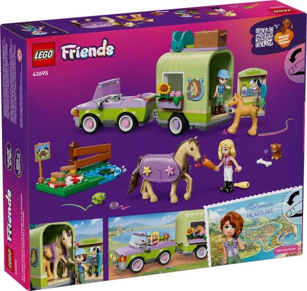 LEGO&reg; Friends - Pferd und Fohlen mit Pferdeanh&auml;nger (279 Teile)