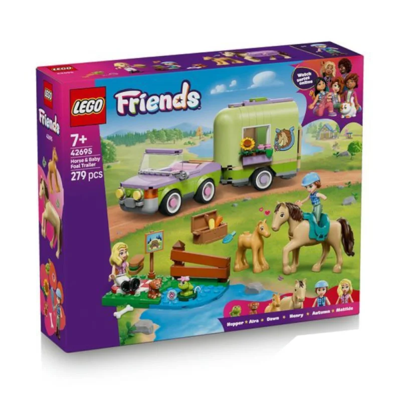 LEGO&reg; Friends - Pferd und Fohlen mit Pferdeanh&auml;nger (279 Teile)