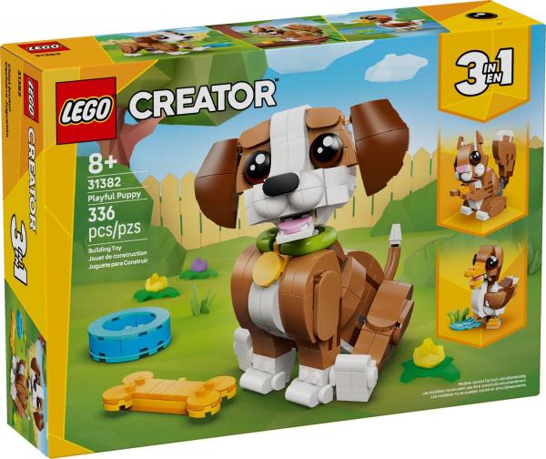 LEGO&reg; Creator - Niedliche Tiere: Verspielter Welpe (336 Teile)