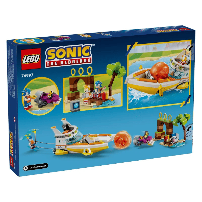 LEGO&reg; Sonic The Hedgehog 76997 - Tails&rsquo; Abenteuerboot (393 Teile)