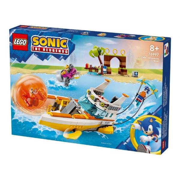 LEGO&reg; Sonic The Hedgehog 76997 - Tails&rsquo; Abenteuerboot (393 Teile)