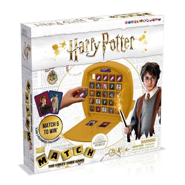Winning Moves 38034 - Match: Harry Potter White Style - W&uuml;rfelspiel