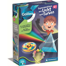 Experimentiere mit Licht und Farben
