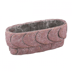 PTMD Blumentopf Gibran M, oval, rosa, 25 cm