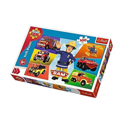 Fireman Sam vehicles - Puzzle 100 pieces