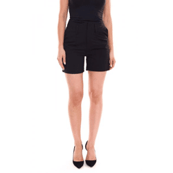 AJC Damen schlichte Sommer-Shorts kurze Freizeit-Hose Alltags-Shorts 27735940 Schwarz