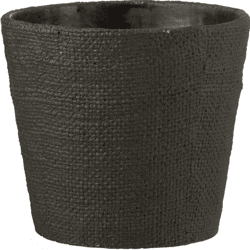 J-Line Blumentopf Bar XL schwarz 25,5 cm