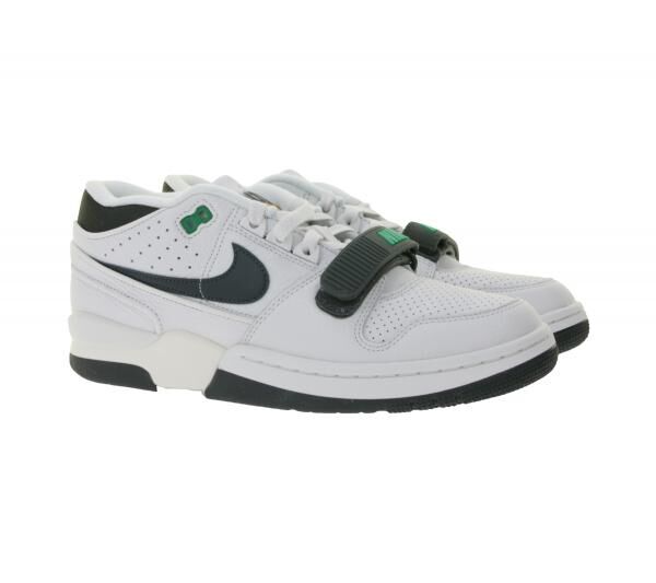 NIKE Alpha Force 88 Herren Basketball-Sneaker Echtleder Turnschuhe im Retro-Look DZ4627-001 Wei&szlig;/Schwarz
