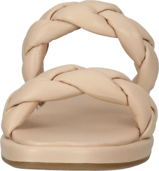 Elegante ILC Pantoletten Schlupfschuhe f&uuml;r Damen C47-1541 -06 Beige