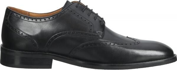 Modische GORDON & BROS Businessschuhe Schn&uuml;rschuhe f&uuml;r Herren 624697 BLACK Schwarz