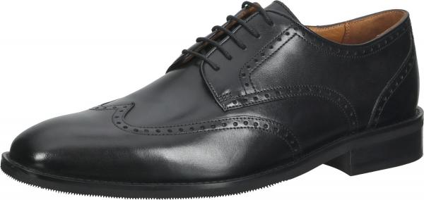 Modische GORDON & BROS Businessschuhe Schn&uuml;rschuhe f&uuml;r Herren 624697 BLACK Schwarz