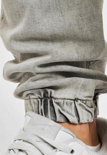 vsct Noah Antifit-Jeans mit B&uuml;ndchen und Schn&uuml;rsenkeln, Grau