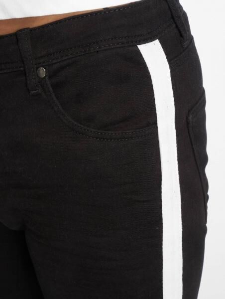 vsct Knox Stripe Slim Fit Jeans Schwarz Kneecut