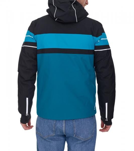 DARE 2b OUTLIER II Herren Snowboard-Jacke wasserdichte Ski-Jacke nachhaltige Wintersport-Jacke DMP519_Y2W Schwarz/Blau