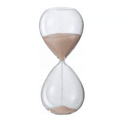 J-Line hourglass beige sand 19 cm