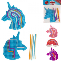 Fingerprint Maze fidget fingerprint maze 18 cm 4 assorted