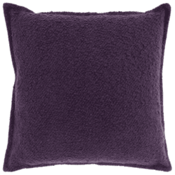 Unique Living Kissen Mae dunkel lila 45 x 45 cm