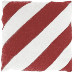 Unique Living Kissen Kella rot 45 x 45 cm