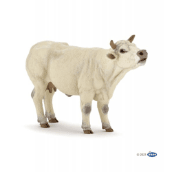 Papo 51158 - Spielfigur - Muhende Charolais kuh