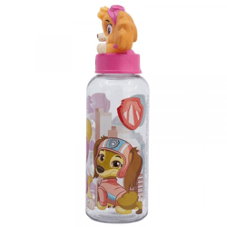 Paw Patrol - Girl Superpowers 3D Figur Trinkflasche - 560 ml
