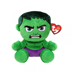 Ty 44004 - Marvel Hulk - Soft plush figure - 15 cm
