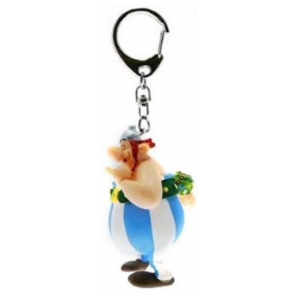 Asterix & Obelix - Schl&uuml;sselanh&auml;nger "Obelix mit Blumenstrau&szlig;"