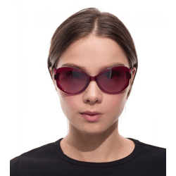 adidas Damen Sonnenbrille Schmetterlings-Brille Gradient-Brille UVA & UVB Schutz Filterkategorie 2 Urlaubs-Brille EW3542 Violett