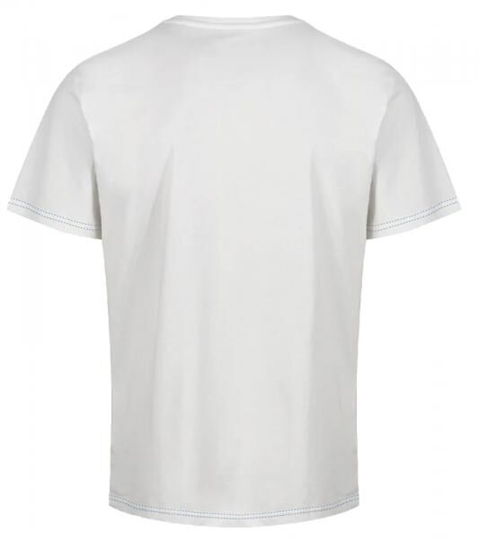 RE:COVERED X Twin Peaks Herren T-Shirt Welcome to Twin Peaks Print Baumwoll-Shirt Kurzarm-Shirt RCVCM690 Ecru-Wei&szlig;