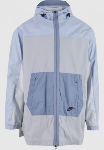 l&auml;ssige NIKE Herren Jacke Kapuze Blau