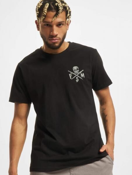 modernes Merchcode Herren T-Shirt 180 g/m&sup2; mit Baumwolle Schwarz