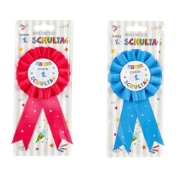 Orden, Anstecker Hurra Schule, 2/s