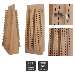 Brillendisplay Pappe für 120 Brillen 