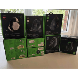 Batch of Razer Gaming Headsets (Used) – BlackShark, Kraken, Barracuda