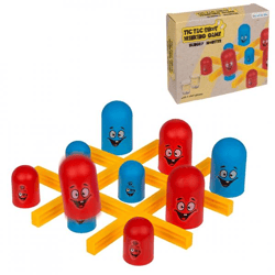 „Out of the Blue“ – Tic-Tac-Toe-Trinkspiel mit Gläsern, 24-teilig