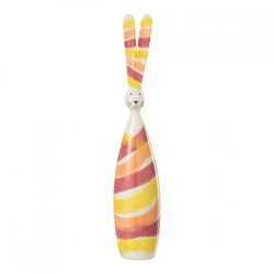 J-Line-Figur „Kaninchen mit Streifen“, 36 cm