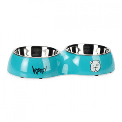 Karlie Geschirrset Tyler blau 2 x 480 ml