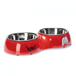 Karlie Geschirrset Jairo rot 2 x 480 ml