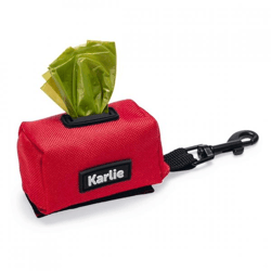Karlie Kotbeutelhalter für Hunde, rot, 7,5 cm